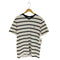 ラコステ LACOSTE ワニロゴ ボーダー 半袖 Tシャツ メンズ import:L