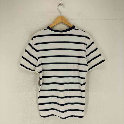 ラコステ LACOSTE ワニロゴ ボーダー 半袖 Tシャツ メンズ import:L