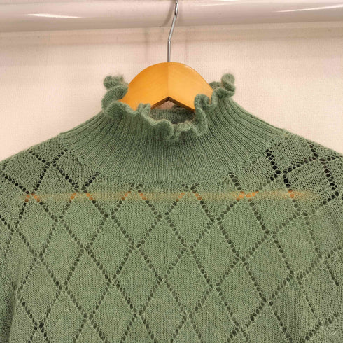 アンダーカバー UNDER COVER JUN TAKAHASHI 19AW タートルネックフリルデザインモヘアニット レディース JPN:1