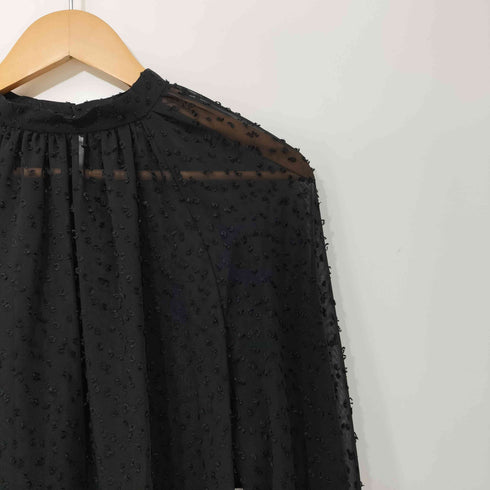 デミルクスビームス Demi-Luxe BEAMS 25SS ラグラン ジャカード ブラウス レディース