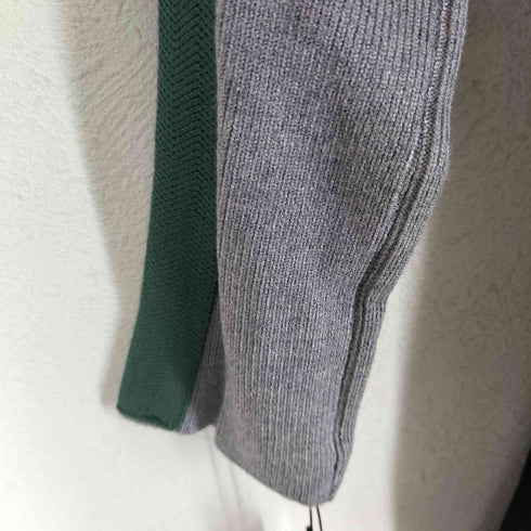 アンティカパターントルソ antiqua patterntorso 配色ニットワンピース レディース Regular