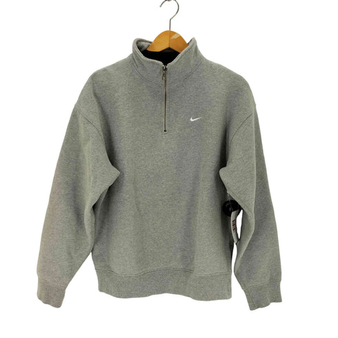 ナイキ NIKE AS M NK SOLO SWSH HW BB QZ TOP DK GREY HEATHER メンズ JPN:M