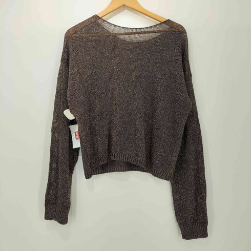 ドゥドゥ DouDou 25SS ラメプルオーバー レディース FREE