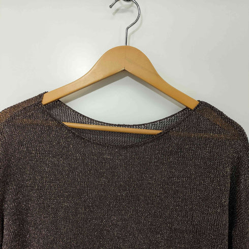 ドゥドゥ DouDou 25SS ラメプルオーバー レディース FREE