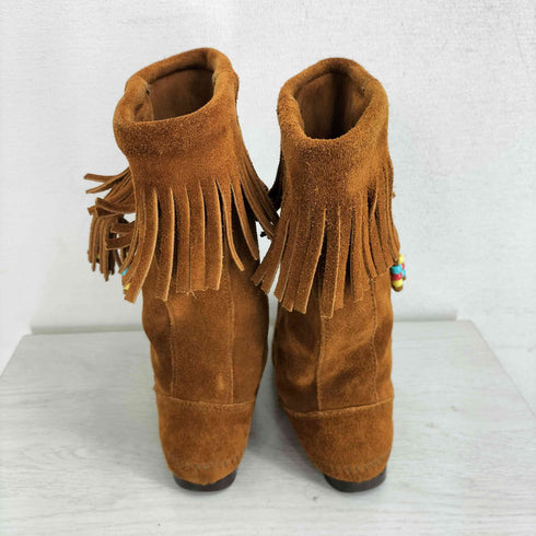 ミネトンカ Minnetonka フリンジスエードロングブーツ レディース 7