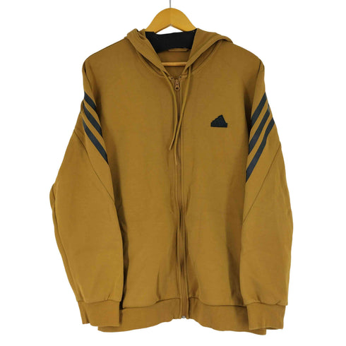 アディダス adidas フューチャーアイコン スリーストライプス フルジップパーカー メンズ 3XL