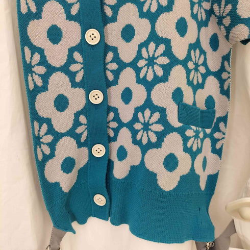 カラー kolor 21ss ニットドッキングシャツ レディース JPN:2