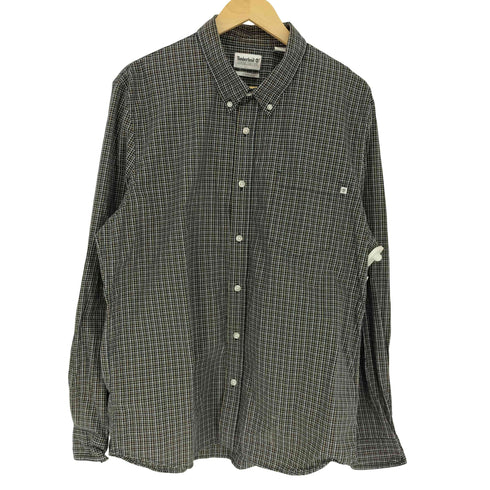 ティンバーランド Timberland SLIM FIT スリムフィット チェック柄 ボタンダウンシャツ メンズ import:XL