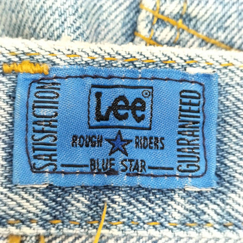 リー Lee 80-90S BLUE STAR ROUGH RIDERS ジップフライ ストレート デニムパンツ メンズ