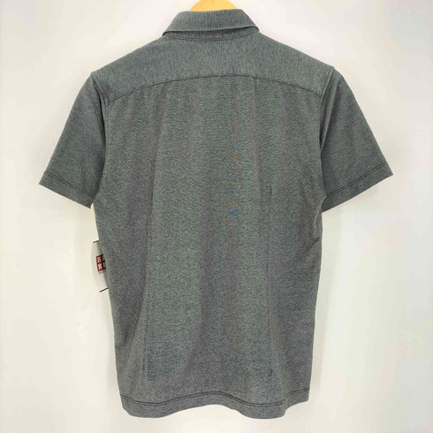 フレッドペリー FRED PERRY ロゴ刺繍 コットンポリ 鹿の子 半袖ポロシャツ メンズ import:L