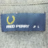 フレッドペリー FRED PERRY ロゴ刺繍 コットンポリ 鹿の子 半袖ポロシャツ メンズ import:L