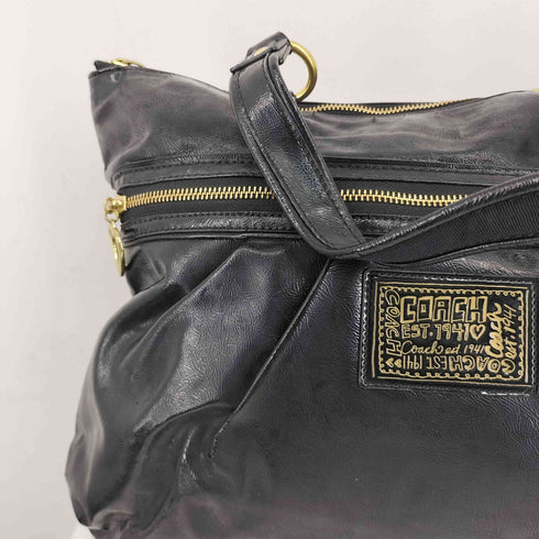 コーチ COACH デイジー ポピー リキッド グロス トートバッグ レディース