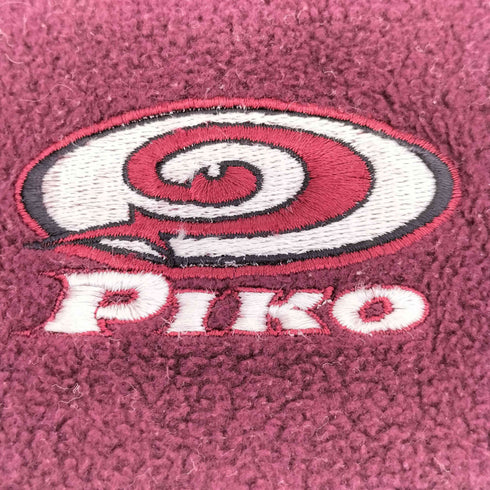 ピコ PIKO ロゴ刺繍 ツートンカラー フリースビーニー メンズ