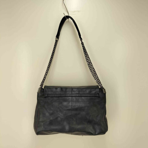 ザラ ZARA ROCK FLAP SHOULDER BAG フラップ ロッカー レザーワンショルダーバック レディース