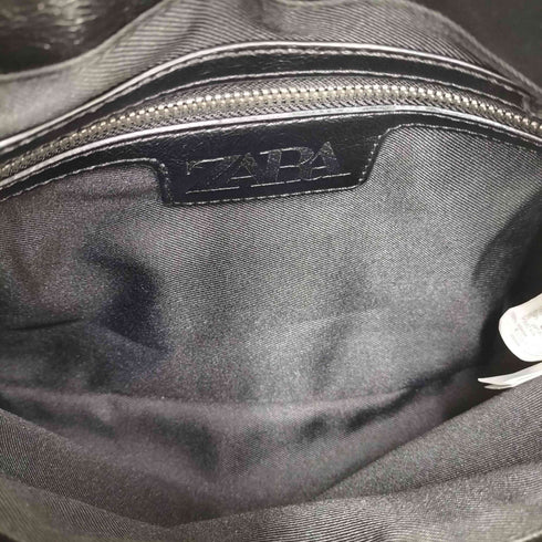 ザラ ZARA ROCK FLAP SHOULDER BAG フラップ ロッカー レザーワンショルダーバック レディース