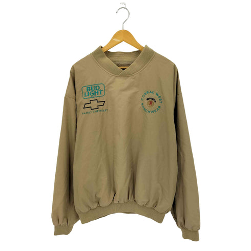 ラングラー Wrangler Twenty X 企業ロゴ ロングスリーブ プルオーバー メンズ L