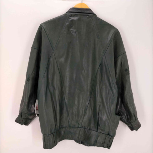 Cassidy Leather Fashions ロケットTALON ジップ モモンガスリーブ ステッチデザイン レザー ジャケット レディース import:XS