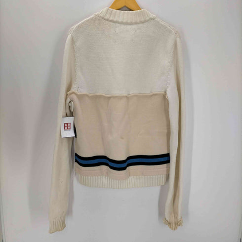 メゾンマルジェラ Maison Margiela 20SS 10 再構築 ロゴ Vネック ニット セーター メンズ import:S