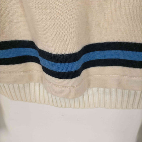 メゾンマルジェラ Maison Margiela 20SS 10 再構築 ロゴ Vネック ニット セーター メンズ import:S