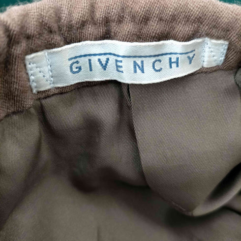 ジバンシィ GIVENCHY 裏地背抜き 肩パッド ウール 2B テーラード ジャケット 2タック スラックス パンツ スーツ セットアップ メンズ 98-86-185