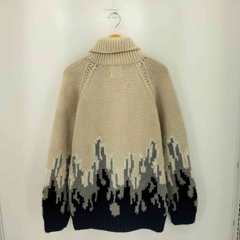 ラディアル RADIALL SIERRA-ZIP UP COWICHAN SWEATER メンズ L