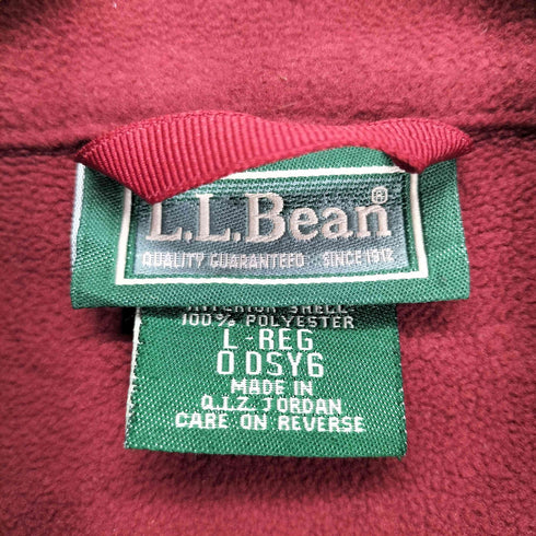 エルエルビーン L.L.Bean 90-00s 裾ロゴ刺繍ナイロンベスト メンズ L