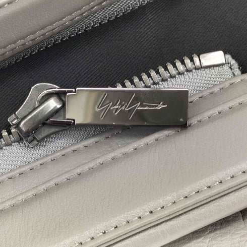 ディスコードヨウジヤマモト discord Yohji Yamamoto 24AW TULIPS チューリップ レザー 3WAY ハンド ショルダー バッグ メンズ