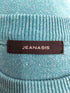 ジーナシス JEANASIS 12G Wジャガードボリュームスリーブプルオーバー レディース FREE