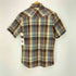 ケニントン kennington 70s チェック 半袖 ウエスタンシャツ メンズ import:M