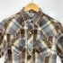 ケニントン kennington 70s チェック 半袖 ウエスタンシャツ メンズ import:M