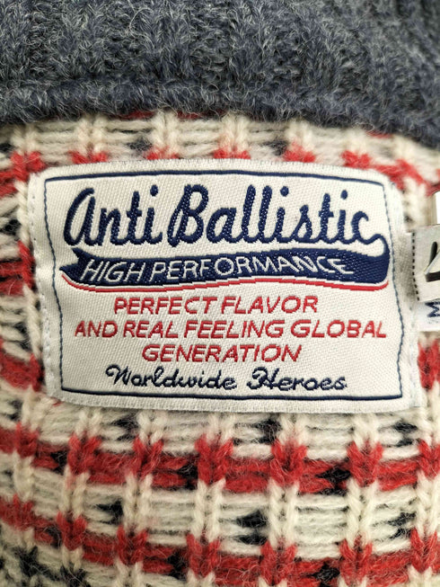 ANTI BALLISTIC ジップアップ ハイネックニット レディース import:M