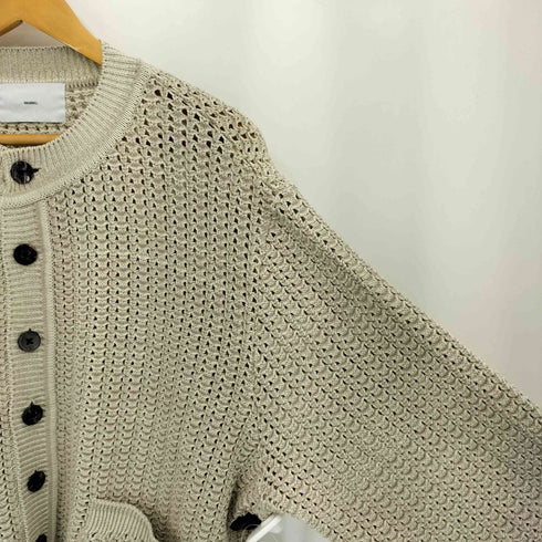 シュガーヒル SUGARHILL 26SS OPEN-WORK BUTTON KNIT カーディガン メンズ JPN:1