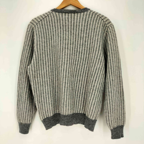 アルテア Altea 総柄 ウール クルーネックニット メンズ import:L