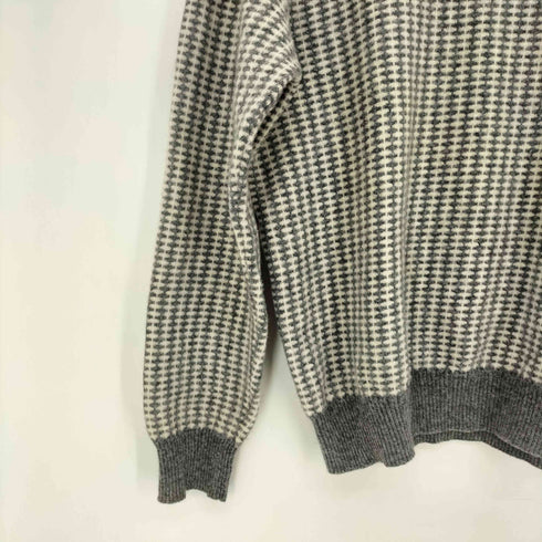 アルテア Altea 総柄 ウール クルーネックニット メンズ import:L