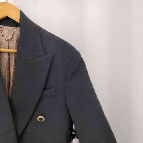 チャールズジェフリーラバーボーイ CHARLES JEFFREY LOVERBOY EDINBURGH BLAZER ダブルブレスト ブレザー ジャケット メンズ import:XS