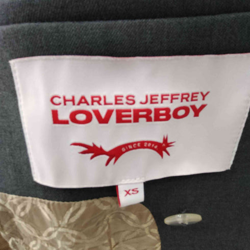 チャールズジェフリーラバーボーイ CHARLES JEFFREY LOVERBOY EDINBURGH BLAZER ダブルブレスト ブレザー ジャケット メンズ import:XS