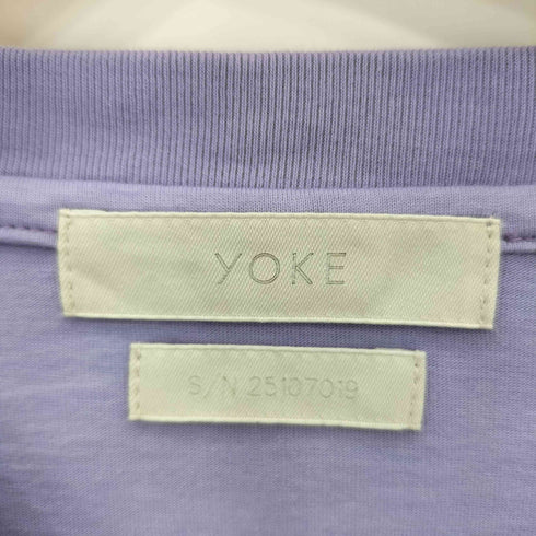 ヨーク YOKE 25SS T-SHIRT LONG SLEEVES ロングスリーブ クルーネックTシャツ メンズ JPN:3