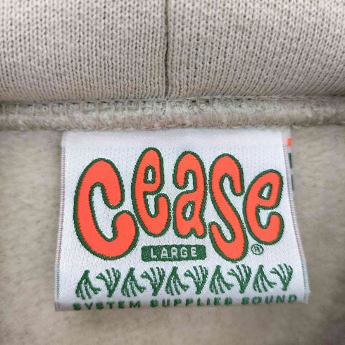 CEASE USA製 裏起毛 STANDARD HOODIE パーカー street メンズ import:L