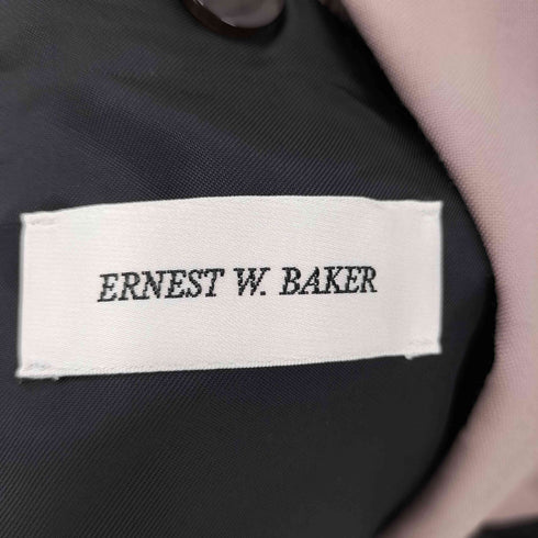 アーネストダブルベーカー ERNEST W.BAKER ダブルブレスト ベスト ジレ メンズ