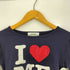 アクレント ACLENT レースモチーフILOVEロゴロンT レディース FREE