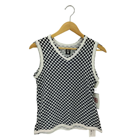 アンダーカバー UNDERCOVER 01AW CHECKERBOARD SLEEVELESS TOP タンクトップ メンズ FREE