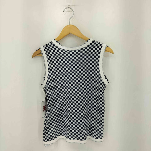 アンダーカバー UNDERCOVER 01AW CHECKERBOARD SLEEVELESS TOP タンクトップ メンズ FREE