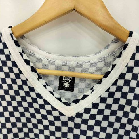 アンダーカバー UNDERCOVER 01AW CHECKERBOARD SLEEVELESS TOP タンクトップ メンズ FREE