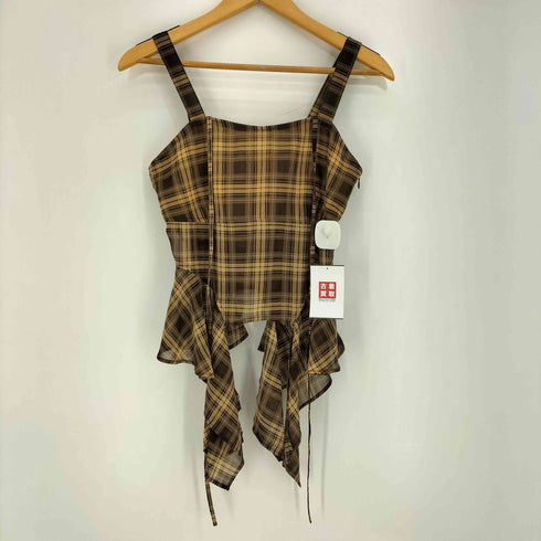 ラグアジェム LAGUA GEM 25ss HEM FLARE キャミトップス レディース FREE