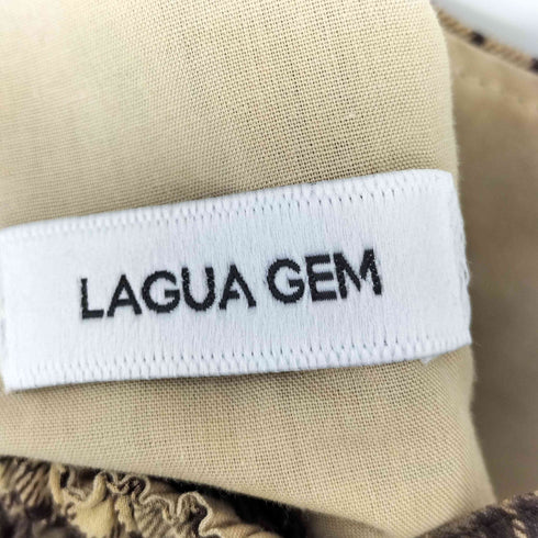ラグアジェム LAGUA GEM 25ss HEM FLARE キャミトップス レディース FREE