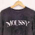 マウジー moussy 24aw SHAGGY MOUSSY LOGO KNIT レディース FREE