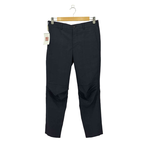 コムデギャルソンオムプリュス COMME des GARCONS HOMME PLUS ウールチェック柄 デザイン スラックスパンツ メンズ JPN:XS