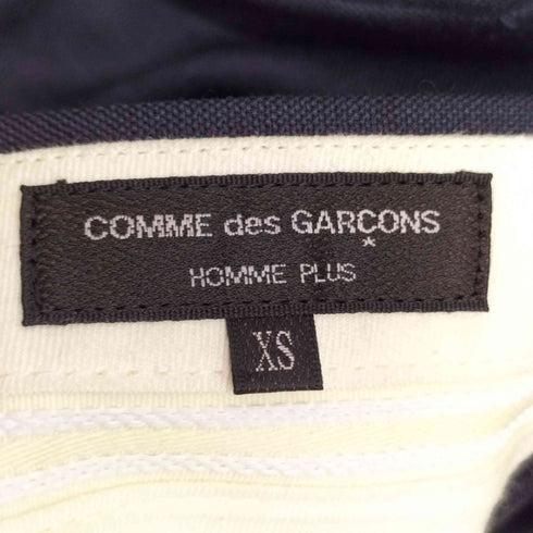 コムデギャルソンオムプリュス COMME des GARCONS HOMME PLUS ウールチェック柄 デザイン スラックスパンツ メンズ JPN:XS