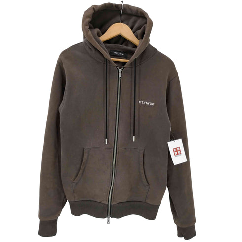 メルヴィンス MLVINCE HEAVYWEIGHT CLASSIC LOGO ZIP HOODY ヘビーウエイト クラシック ロゴ ジップ フーディー パーカー メンズ import:M