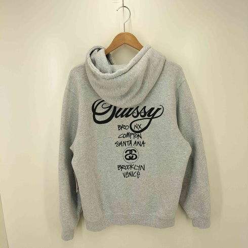 ステューシー Stussy プリント プルオーバー フーディー メンズ JPN:M